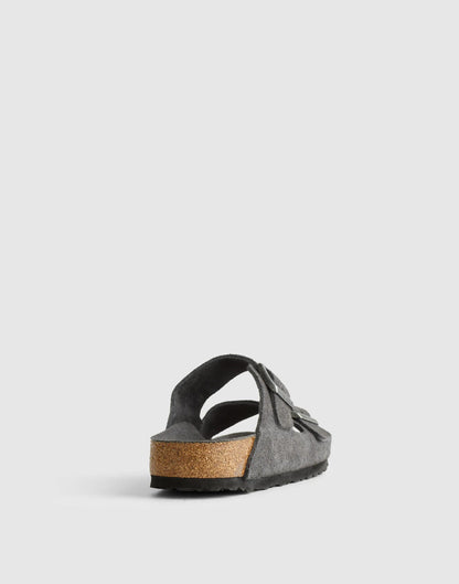 Birkenstock® Arizona Sandal in Suede Charcoal | Madewell