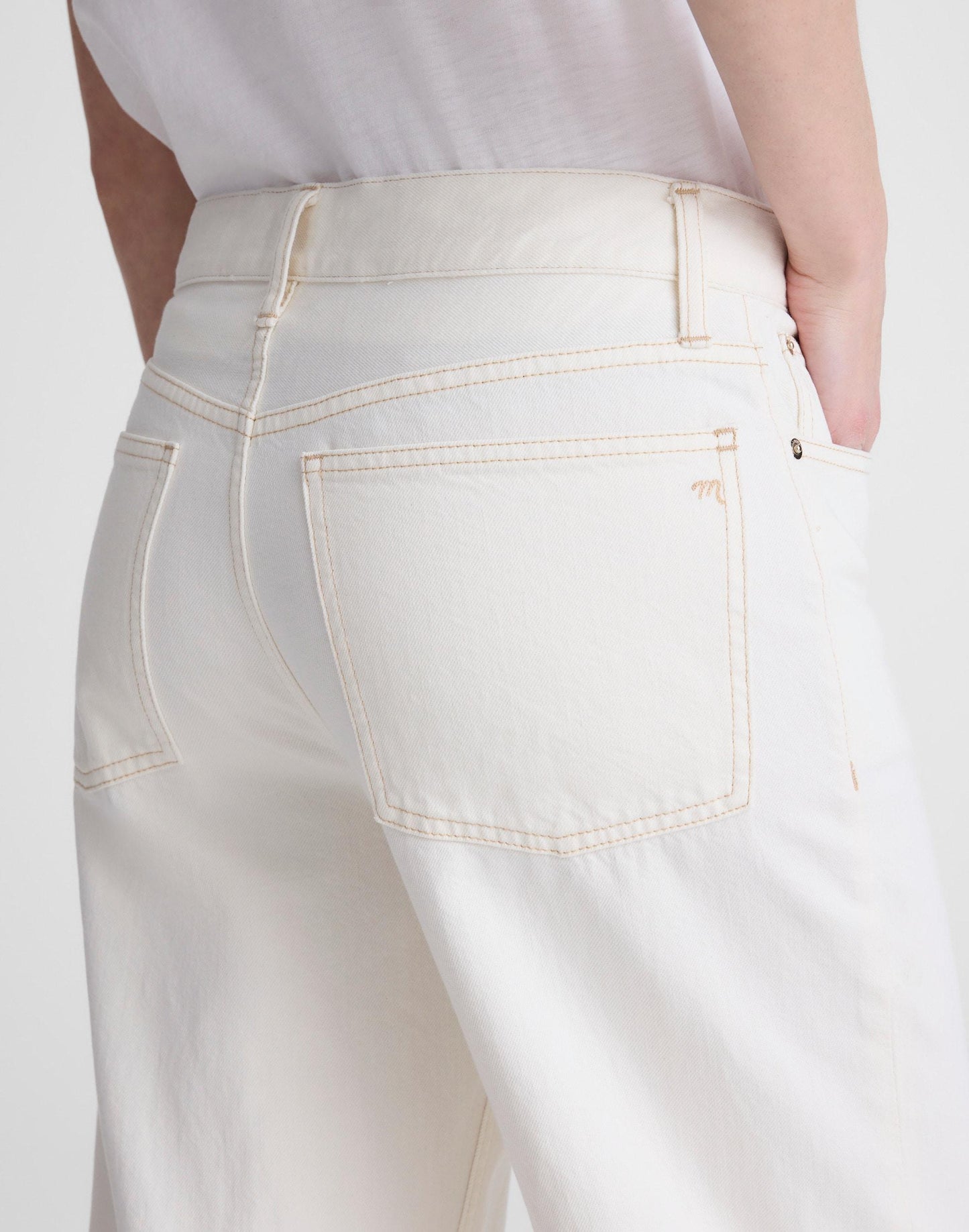 Low-Slung Baggy Jeans Vintage Canvas | Madewell