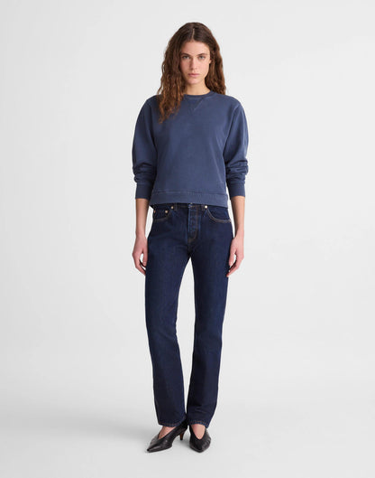 Madewell x Benjamin Talley Smith The Putney Mid-Rise Straight Jean Wells Wash | Madewell