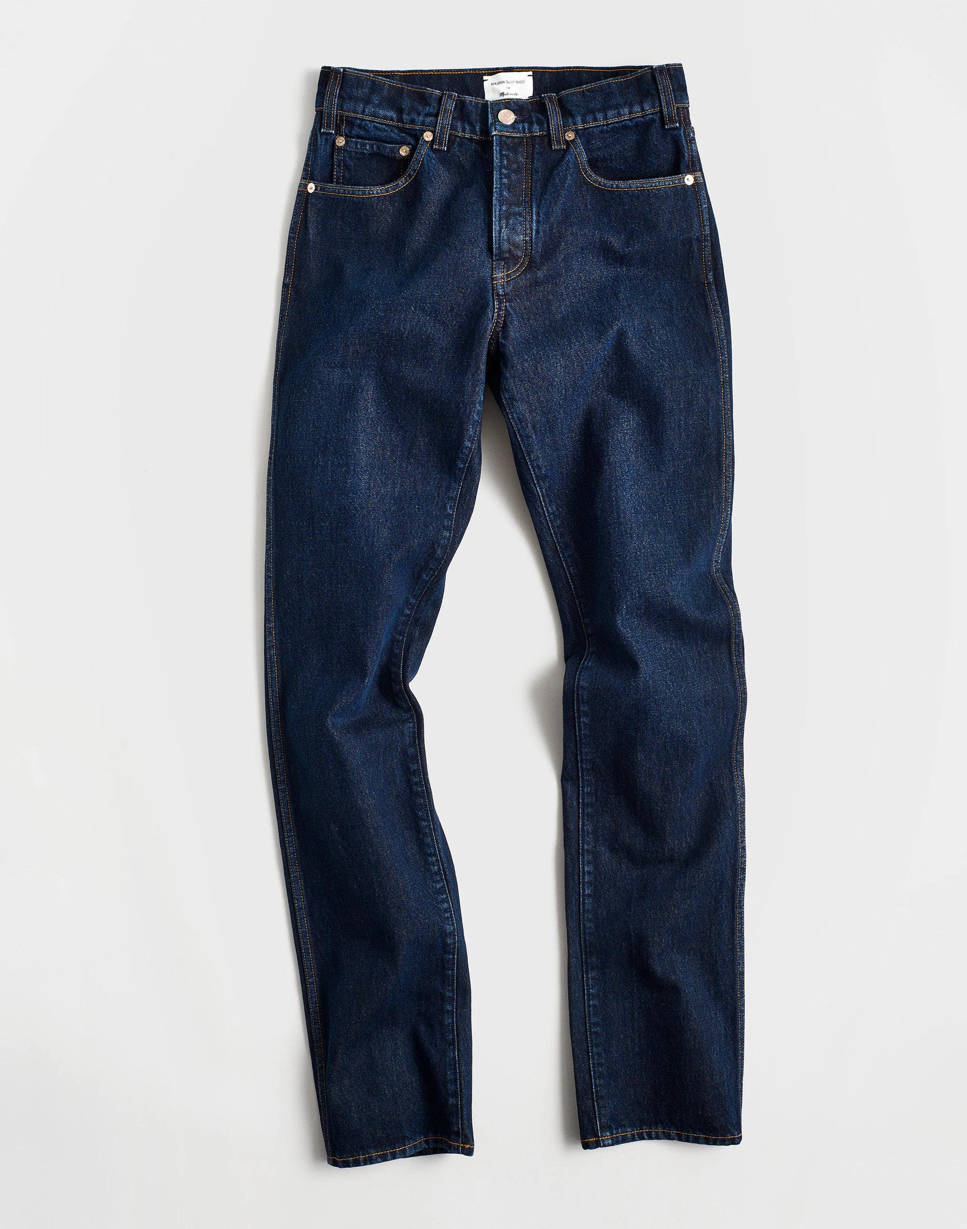 Madewell x Benjamin Talley Smith The Putney Mid-Rise Straight Jean Wells Wash | Madewell