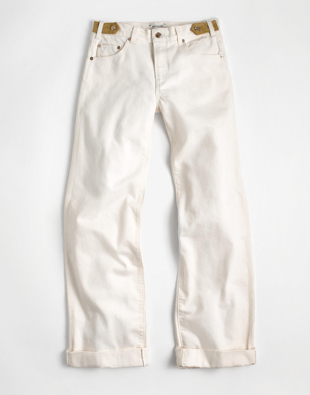 Madewell x Benjamin Talley Smith The Coolidge Low-Rise Wide-Leg Jean Chalk Wash | Madewell