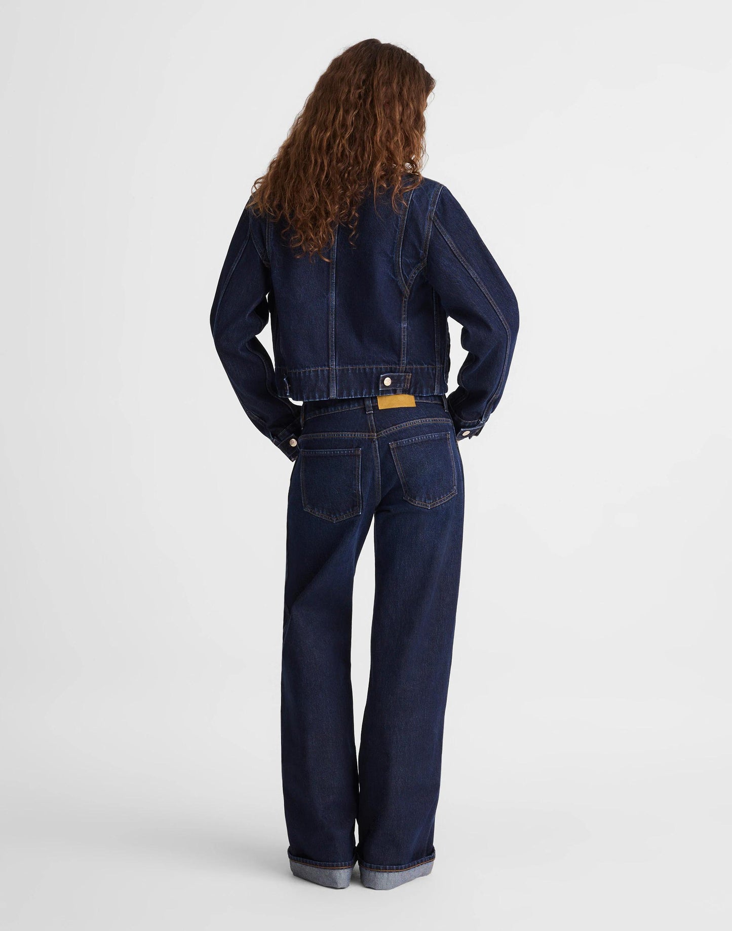 Madewell x Benjamin Talley Smith The Coolidge Low-Rise Wide-Leg Jean Wells Wash | Madewell