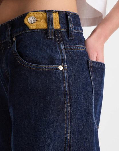 Madewell x Benjamin Talley Smith The Coolidge Low-Rise Wide-Leg Jean Wells Wash | Madewell
