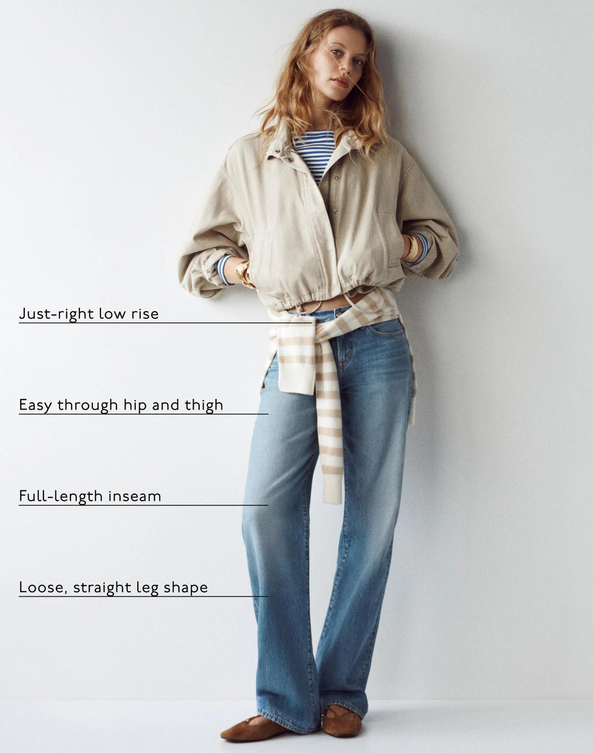 The Low-Rise Loose Jean Midvale Wash | Madewell