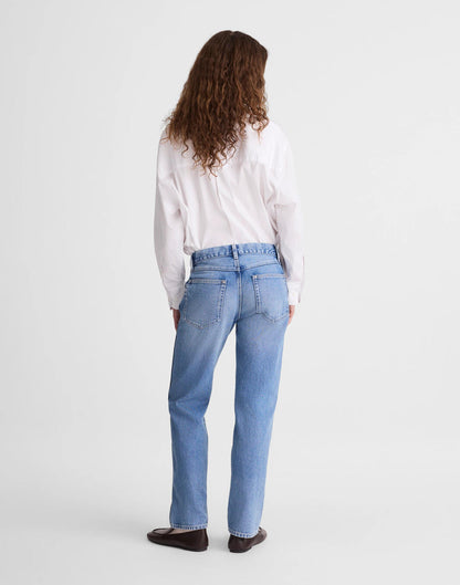 The Dean Easy Straight Jean Light Lapis Wash | Madewell