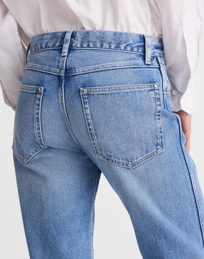 The Dean Easy Straight Jean Light Lapis Wash | Madewell