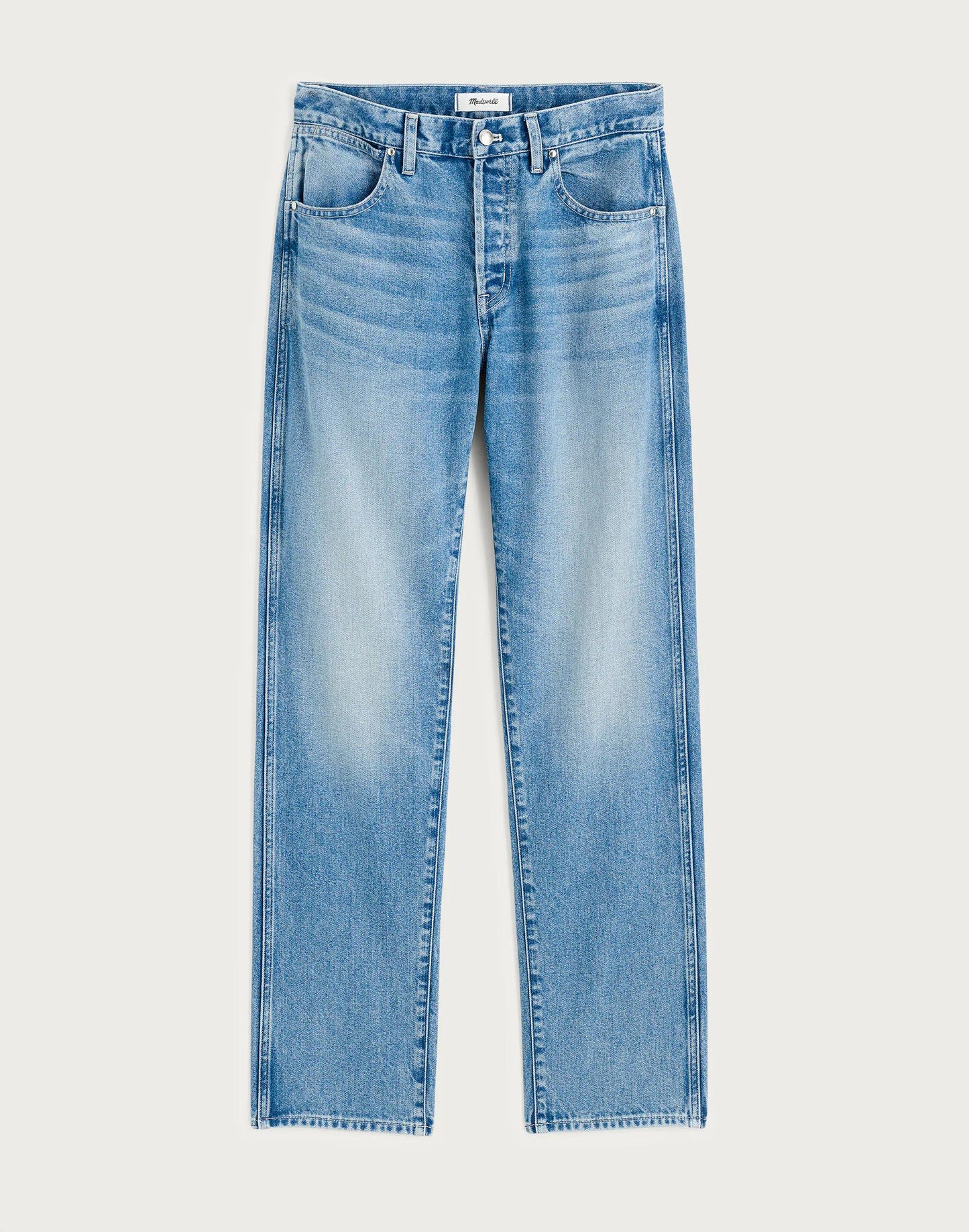 The Dean Easy Straight Jean Light Lapis Wash | Madewell