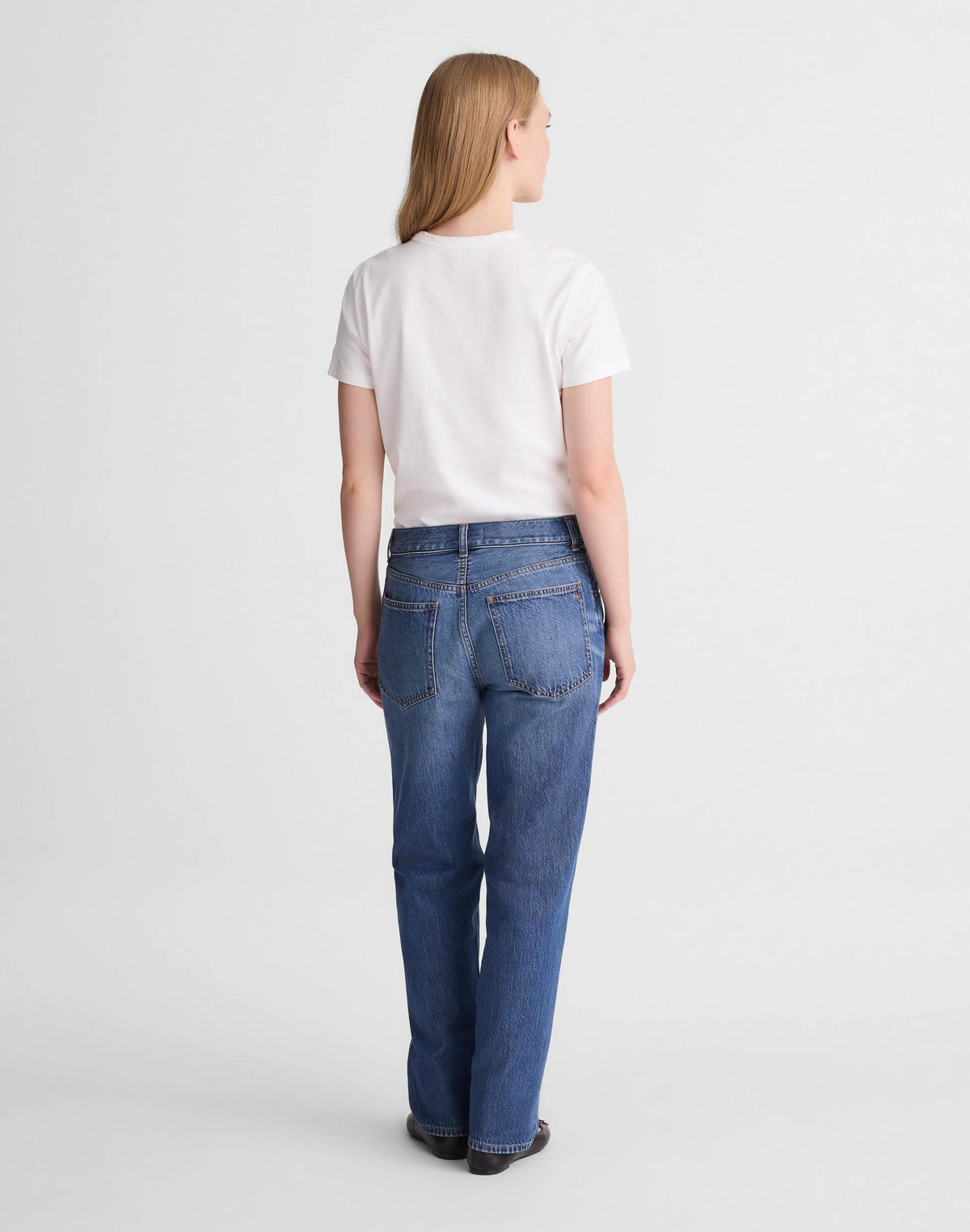The Dean Easy Straight Jean in Airy Denim Birkdale Wash | Madewell