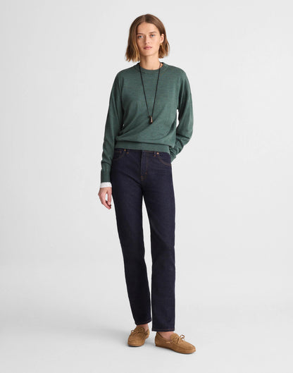 The Jules Slim-Straight Jean Rinse Wash | Madewell