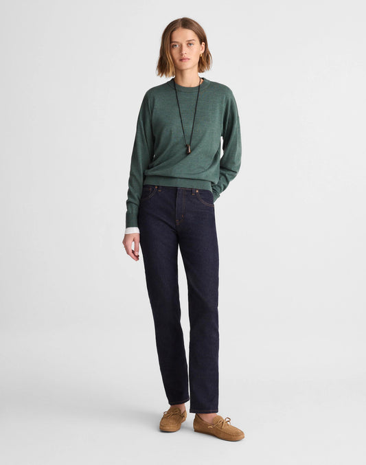 The Jules Slim-Straight Jean Rinse Wash | Madewell