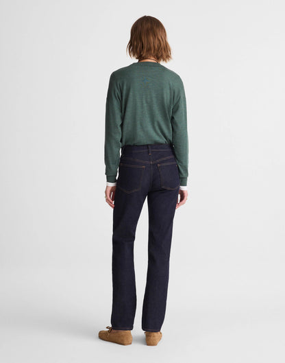 The Jules Slim-Straight Jean Rinse Wash | Madewell