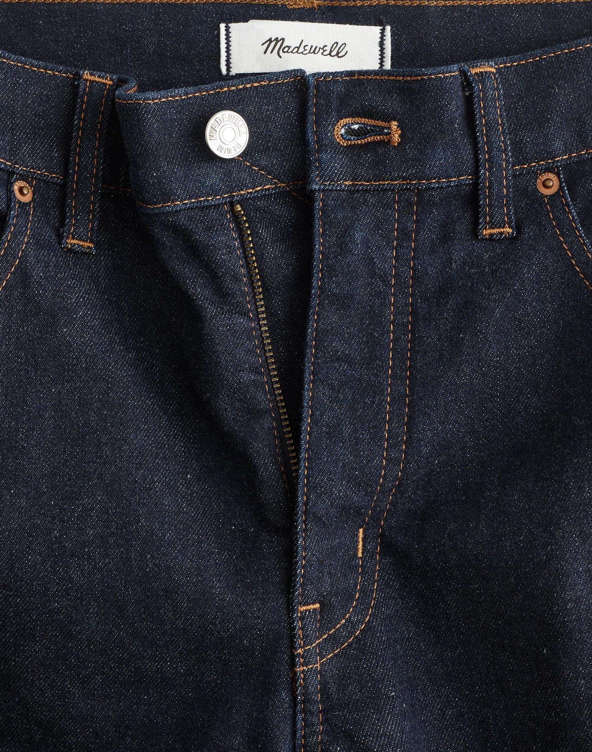 The Jules Slim-Straight Jean Rinse Wash | Madewell