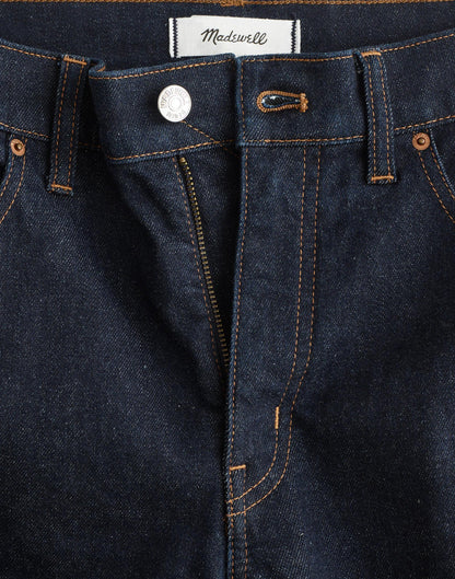 The Jules Slim-Straight Jean Rinse Wash | Madewell