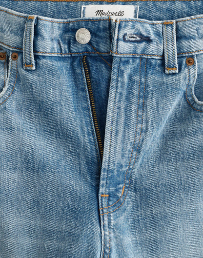 The Longline Straight Jean Raebrook Wash | Madewell