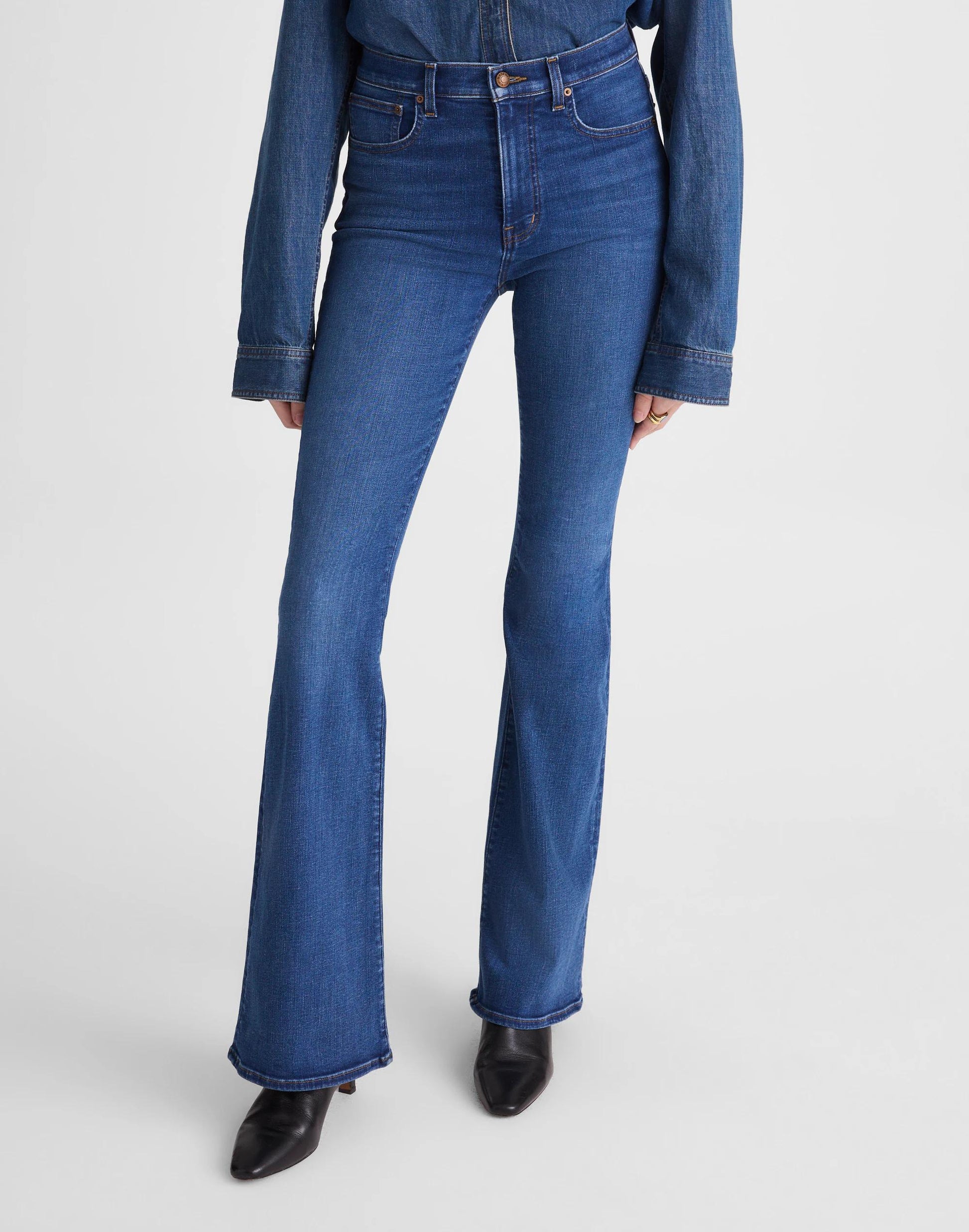 The Stretch Flare Jean Carville Wash | Madewell