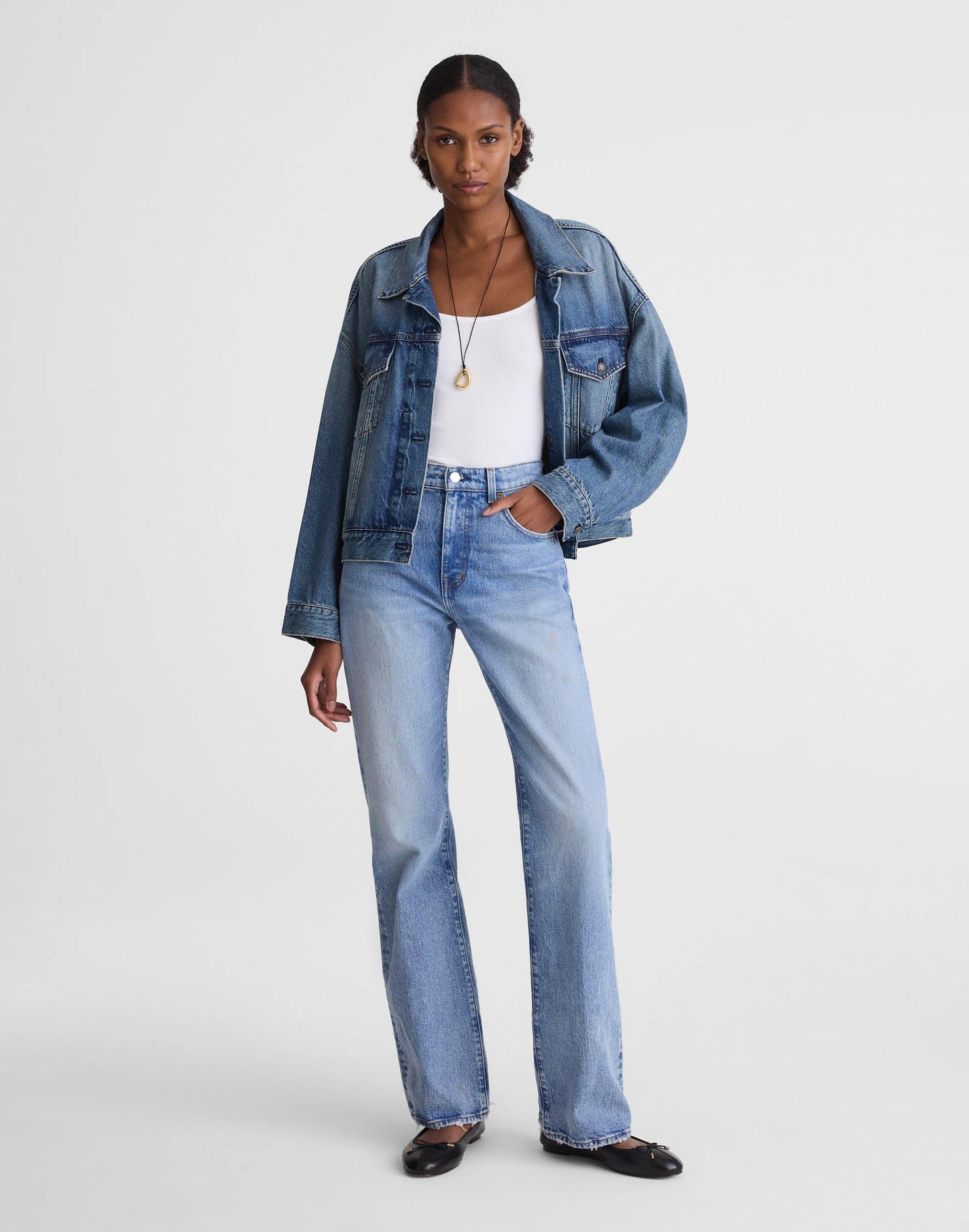 Relaxed Bootcut Jeans Raebrook Wash | Madewell