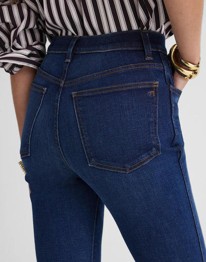 The Pencil Jean in Super Stretch Denim Pipestone Wash | Madewell