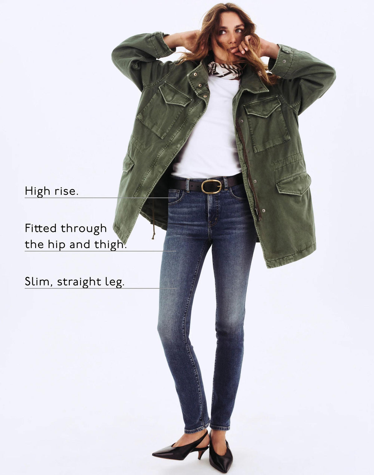 The Pencil Jean in Super Stretch Denim Pipestone Wash | Madewell