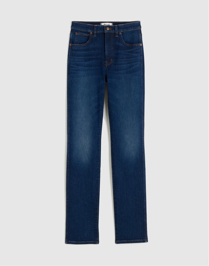 The Pencil Jean in Super Stretch Denim Pipestone Wash | Madewell