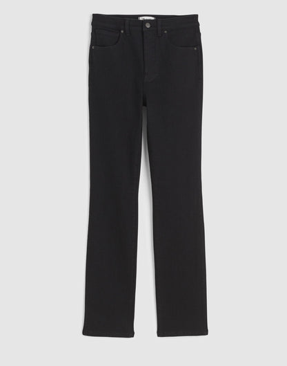 The Pencil Jean in Super Stretch Denim Black Frost | Madewell