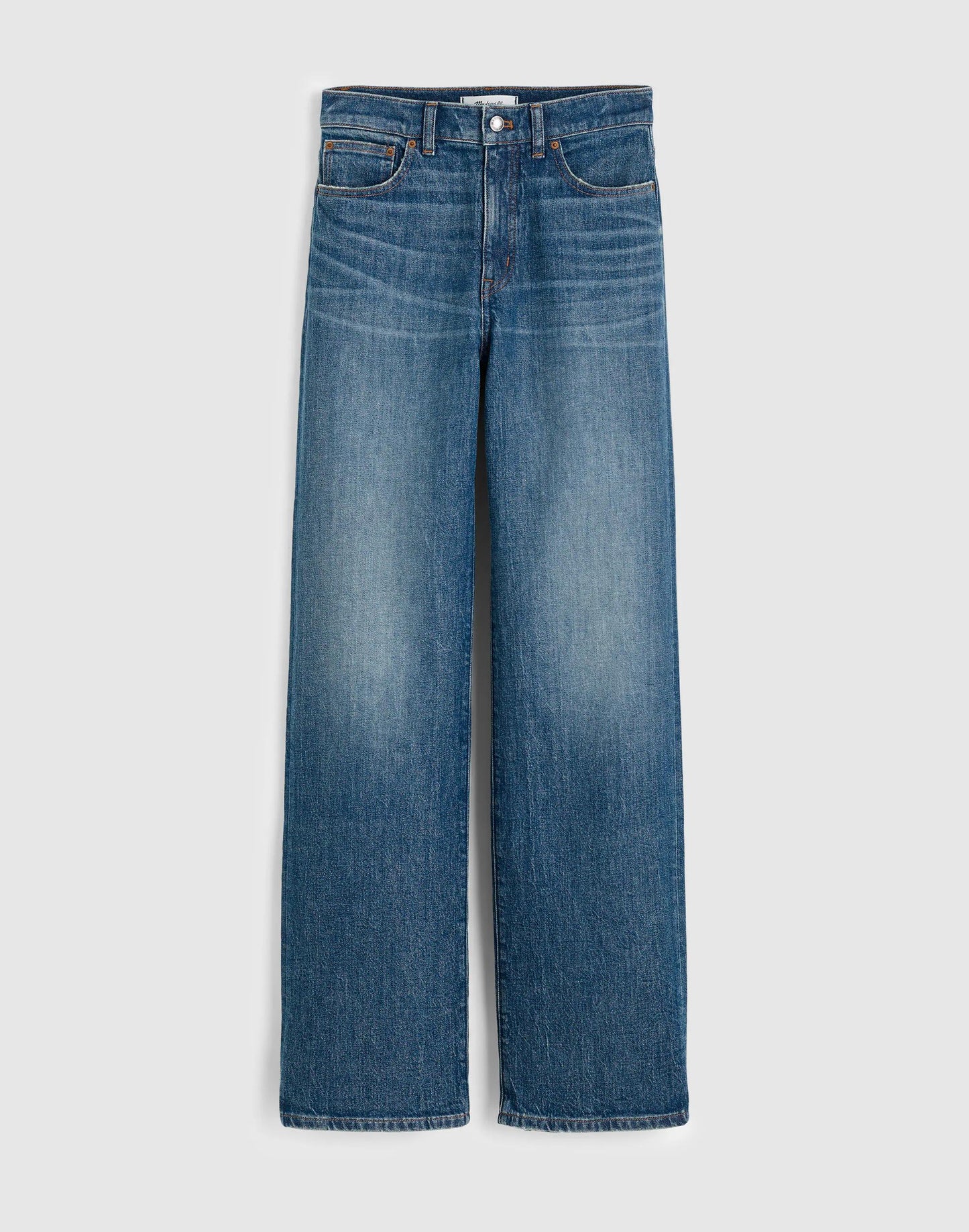 The Perfect Vintage Wide-Leg Jean Harvey Wash | Madewell