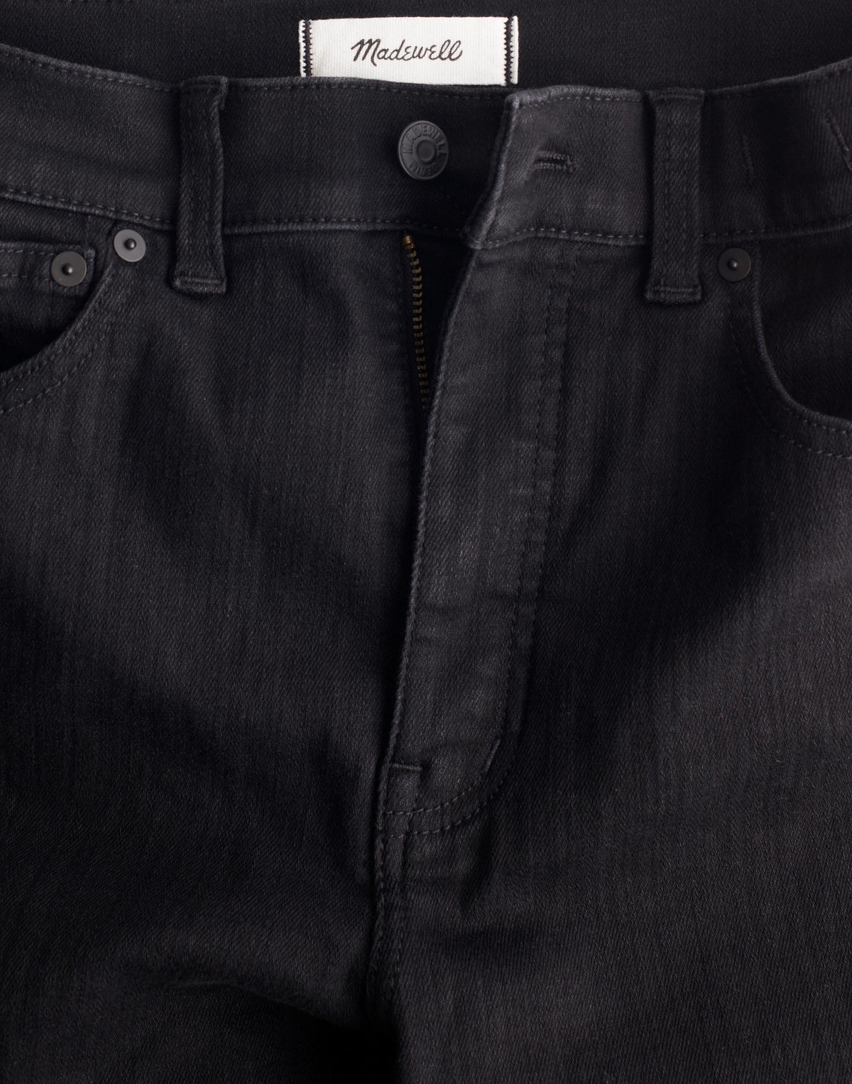 The Perfect Vintage Wide-Leg Jean Black Rinse Wash | Madewell