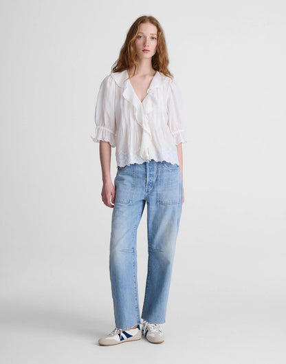 The Blaire Top White | Madewell