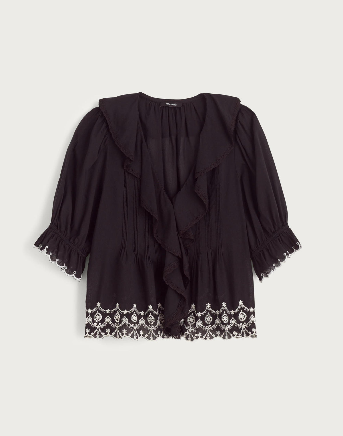 The Blaire Top Jet Black | Madewell