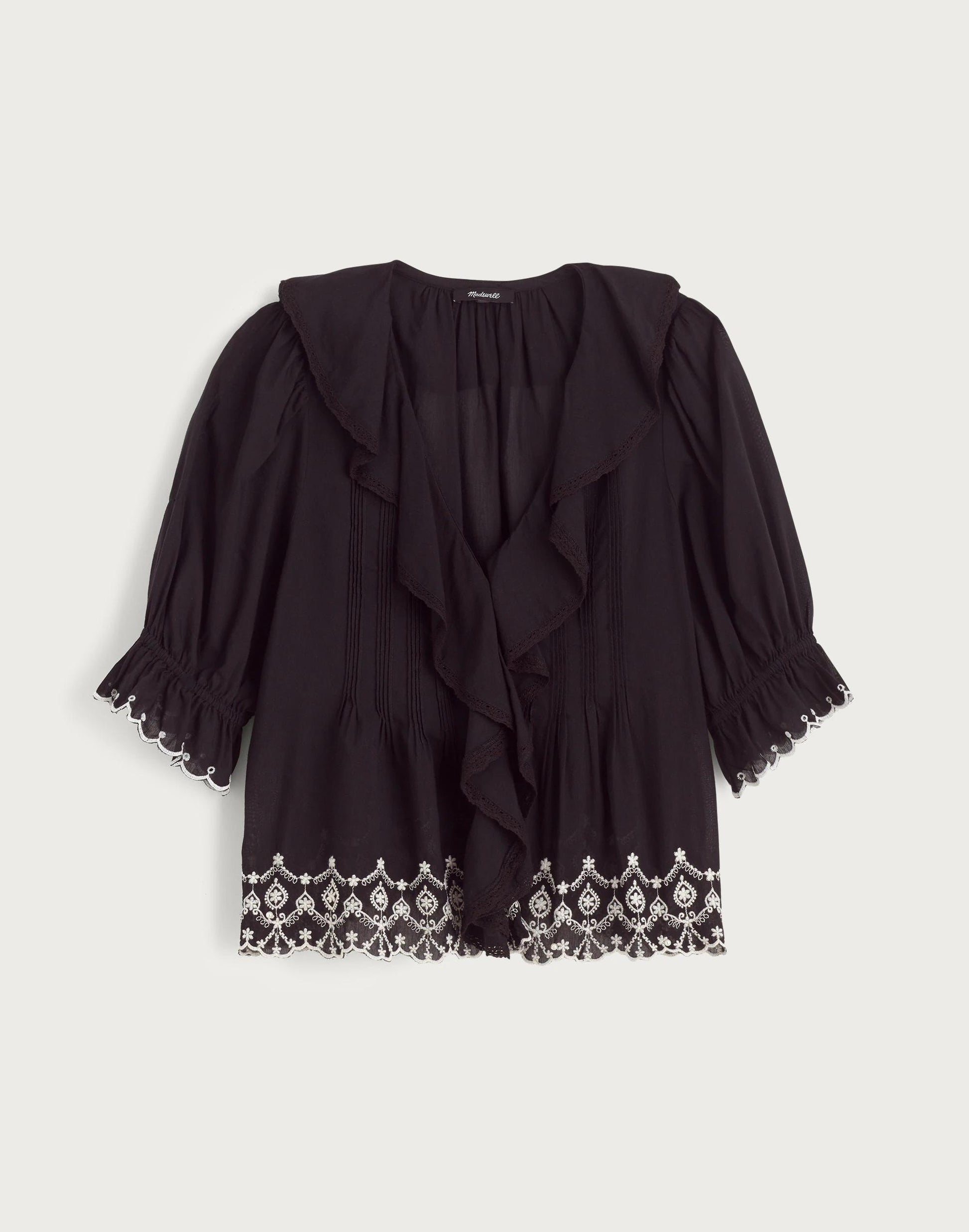 The Blaire Top Jet Black | Madewell