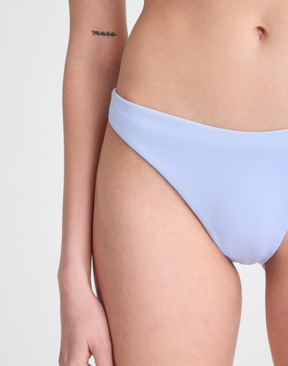 Left On Friday Dip Bikini Bottom Blue Skies | Madewell