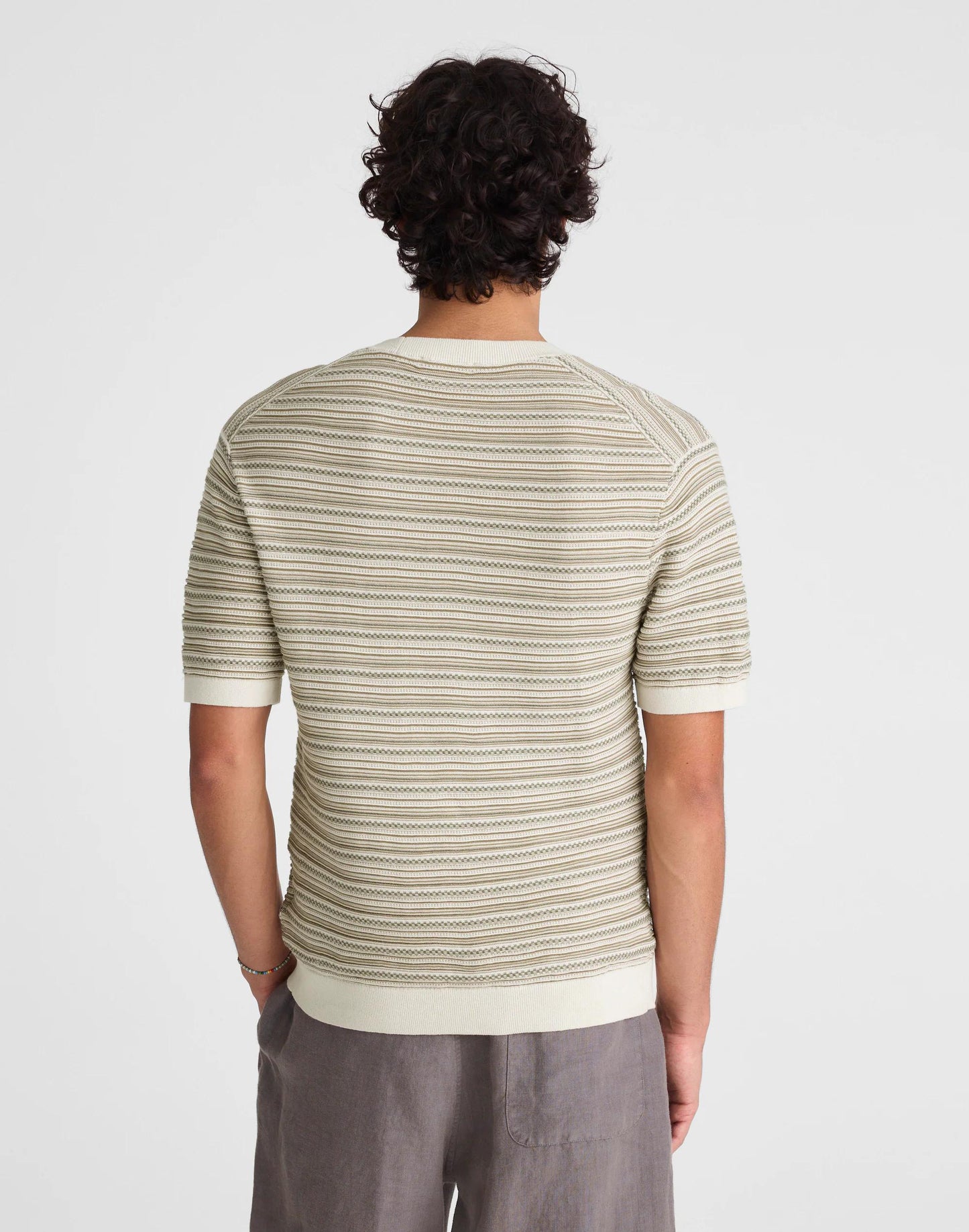 Retro Sweater Tee Dusty Pearl | Madewell