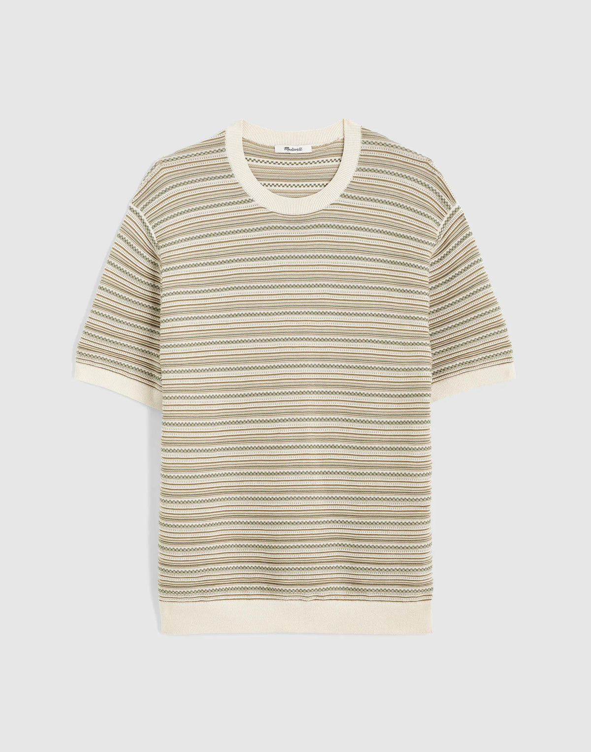 Retro Sweater Tee Dusty Pearl | Madewell
