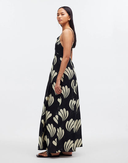 Zulu & Zephyr Palm Linen Dress Palm | Madewell