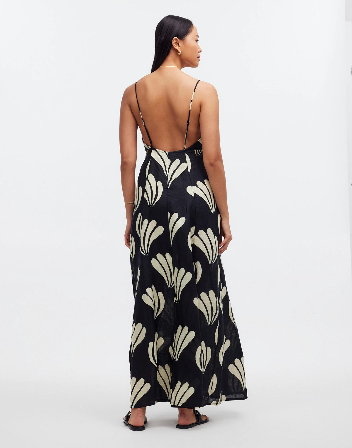 Zulu & Zephyr Palm Linen Dress Palm | Madewell