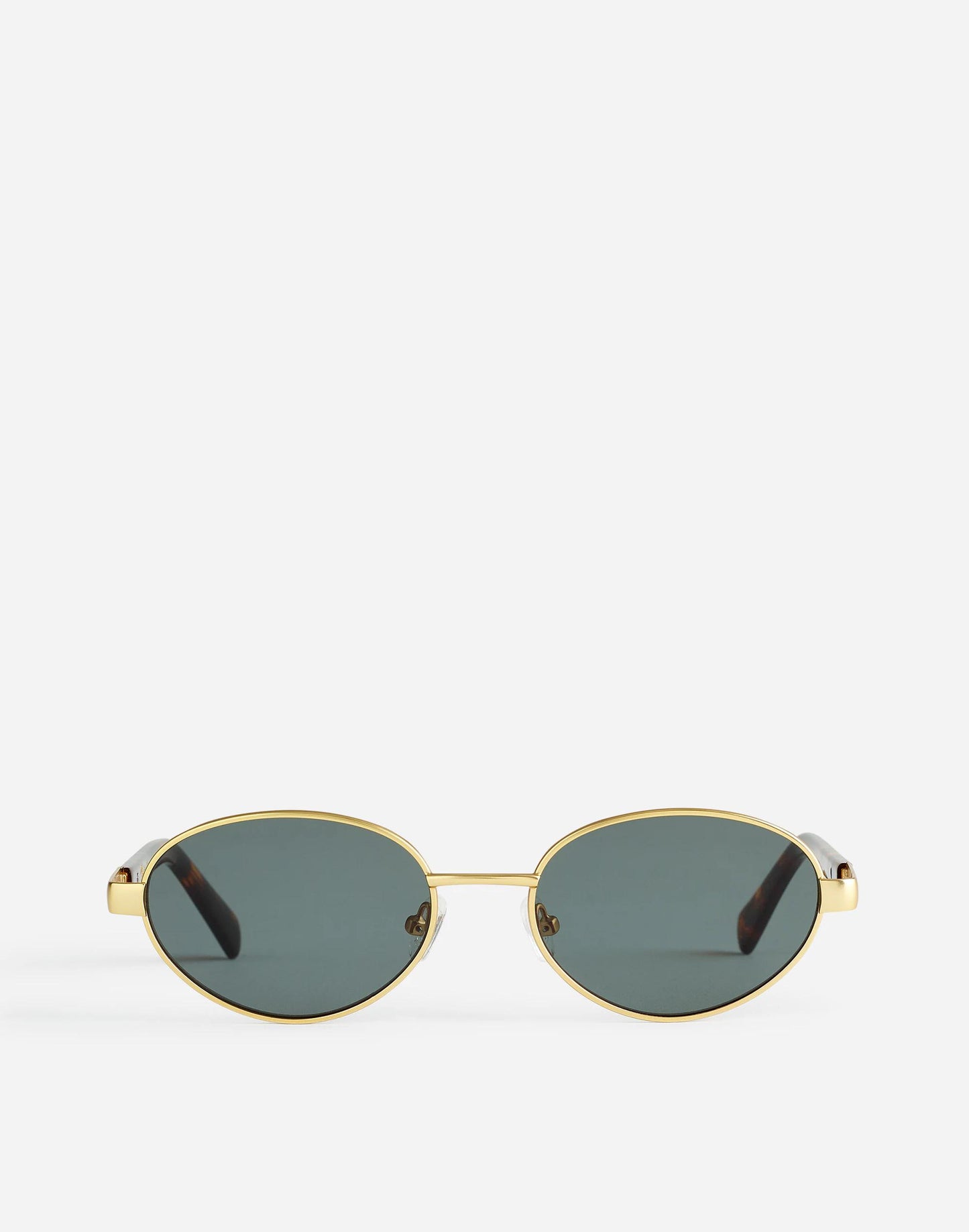 Wire Frame Oval Sunglasses Vintage Gold | Madewell