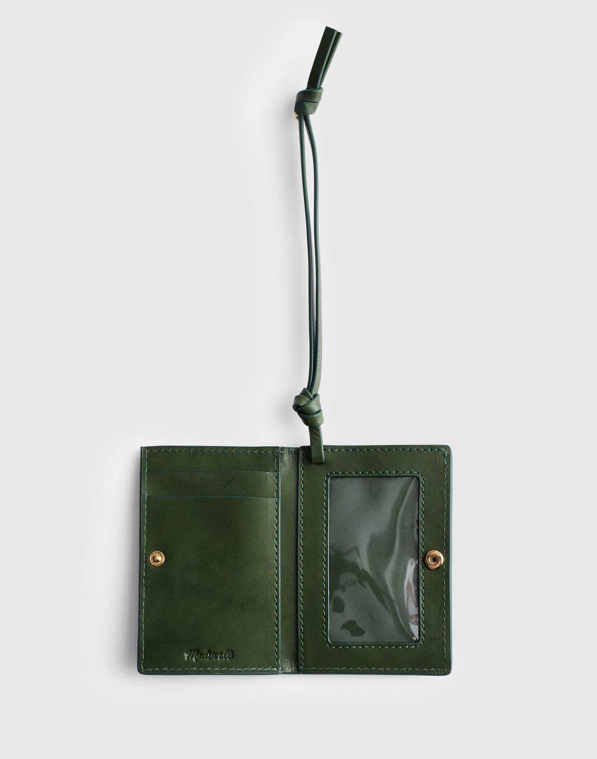 Woven ID Case Golf Green | Madewell