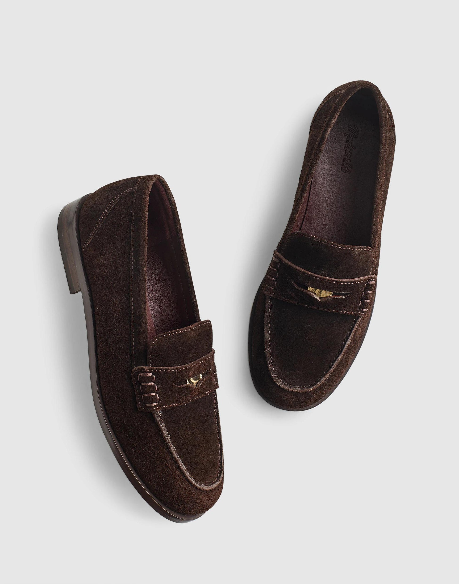 The Grayson Penny Loafer Dark Carob | Madewell