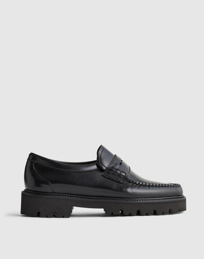 G.H.BASS Grace Super Lug Loafers Black | Madewell