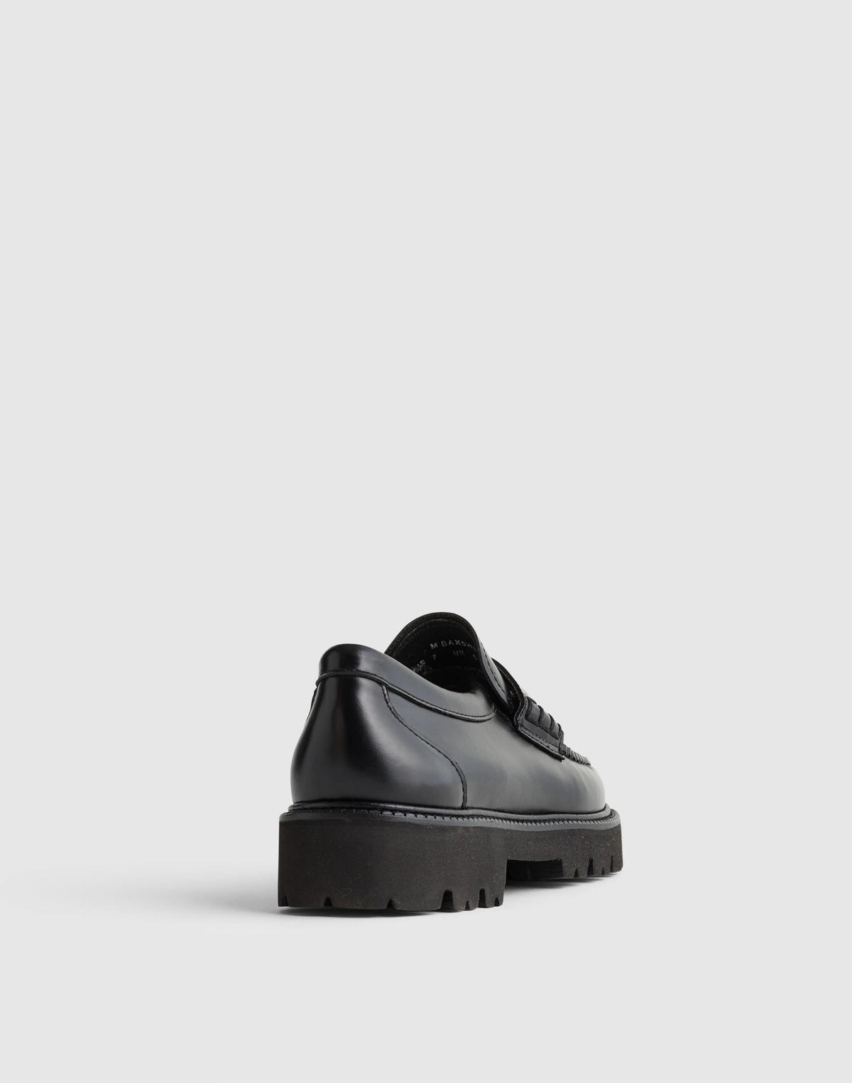 G.H.BASS Grace Super Lug Loafers Black | Madewell