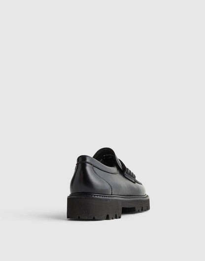 G.H.BASS Grace Super Lug Loafers Black | Madewell