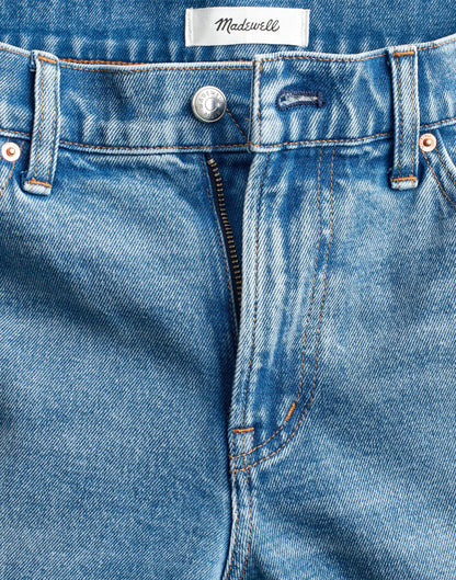 The Short Jules Slim-Straight Jean Raebrook Wash | Madewell