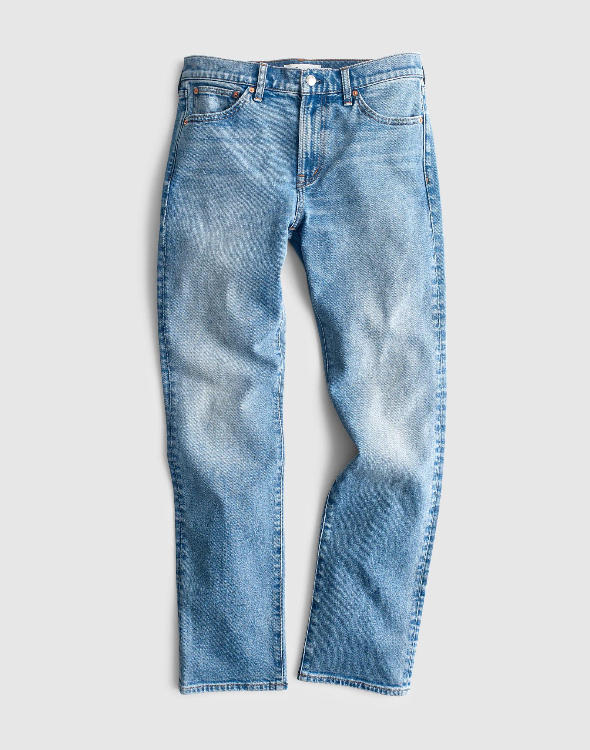The Short Jules Slim-Straight Jean Raebrook Wash | Madewell