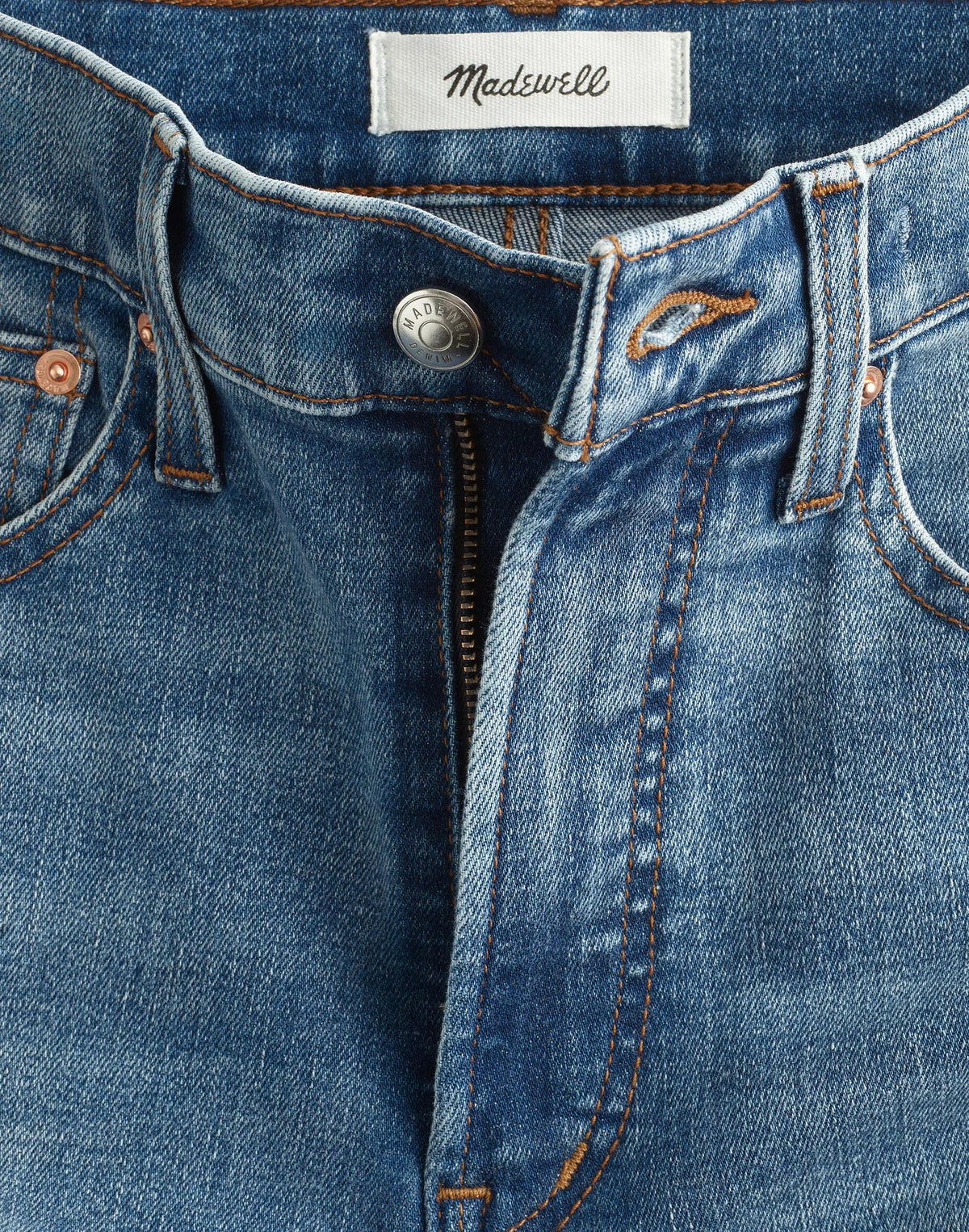 The Short Wide-Leg Crop Jean in Super Stretch Denim Oneida Wash | Madewell