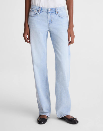The Short Low-Rise Loose Jean Foster Wash | Madewell