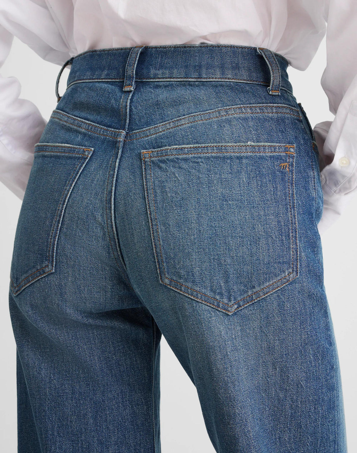 The Petite Perfect Vintage Wide-Leg Jean Harvey Wash | Madewell