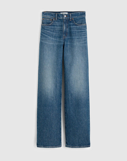 The Petite Perfect Vintage Wide-Leg Jean Harvey Wash | Madewell