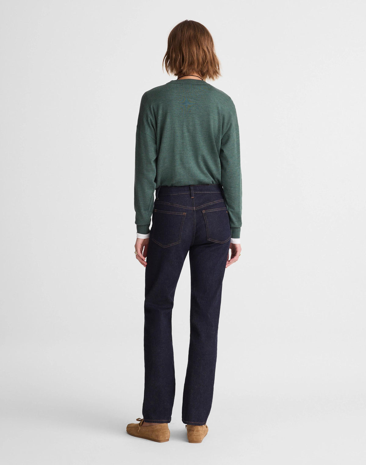 The Petite Jules Slim-Straight Jean Rinse Wash | Madewell
