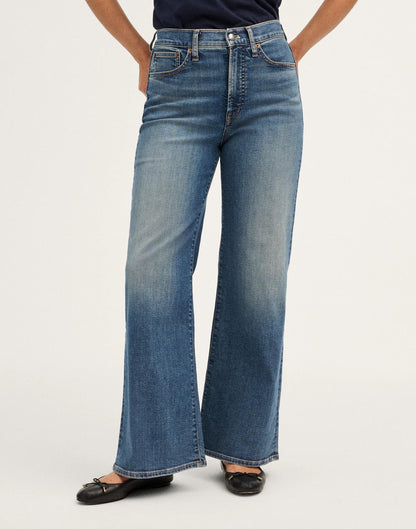 The Tall Curvy Wide-Leg Jean Sunnyside Wash | Madewell