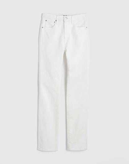 The Plus Pencil Jean in Super Stretch Denim Tile White | Madewell