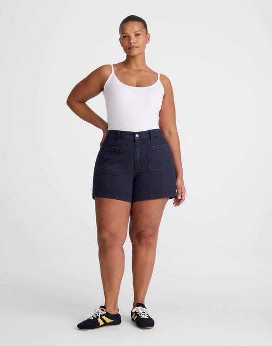 The Plus Emmy Short Classic Navy | Madewell